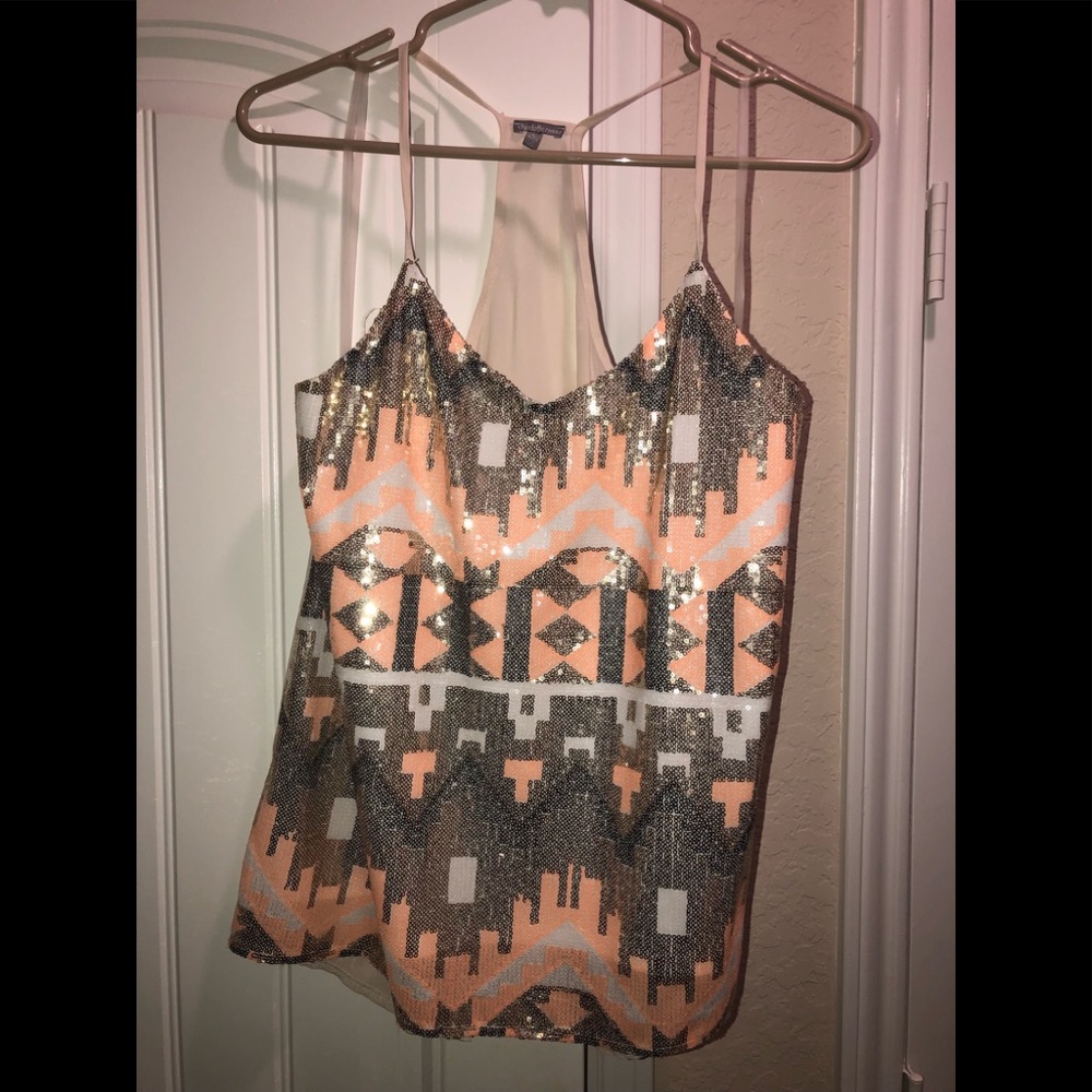 Sparkly tank top